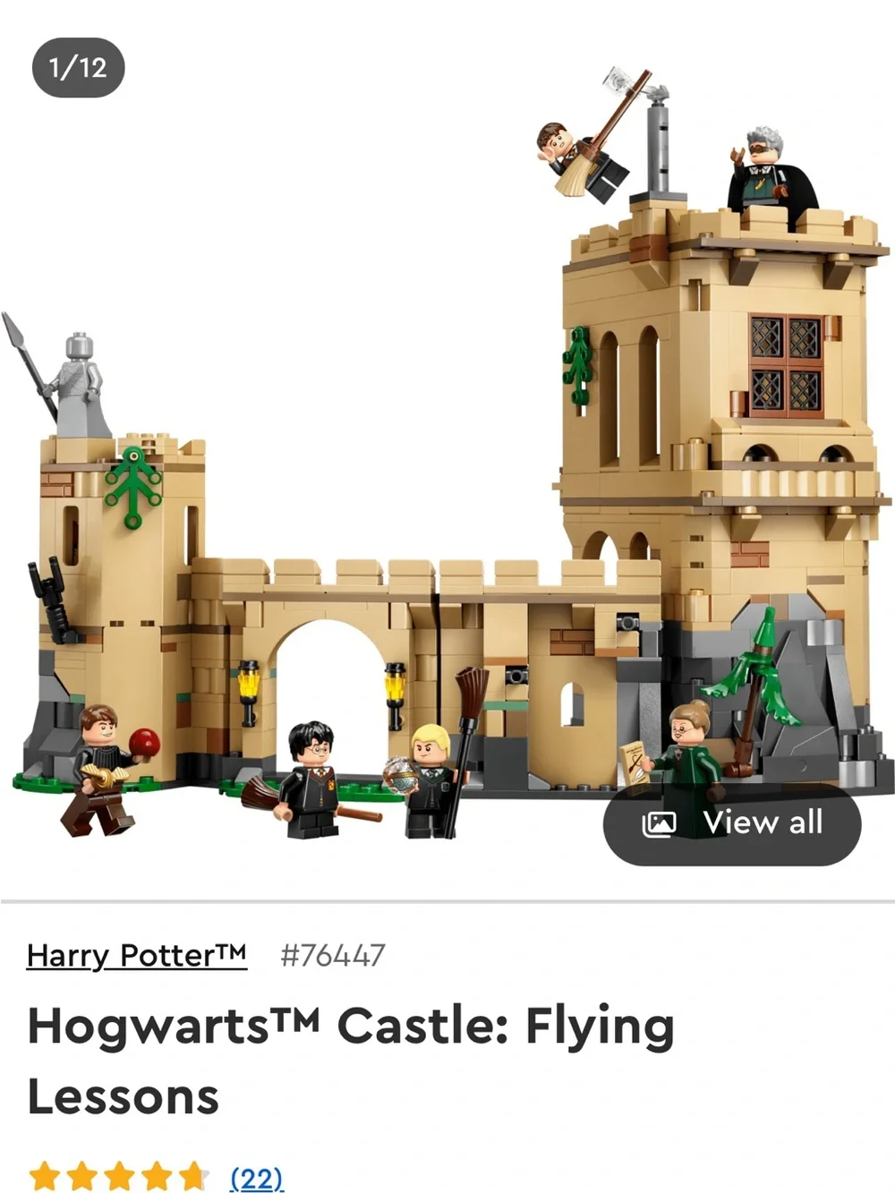 LEGO Harry Potter Instruction Booklet - Tan, White, Black